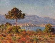 Antibes Seen from the Notre Dame Plateau Claude Monet
